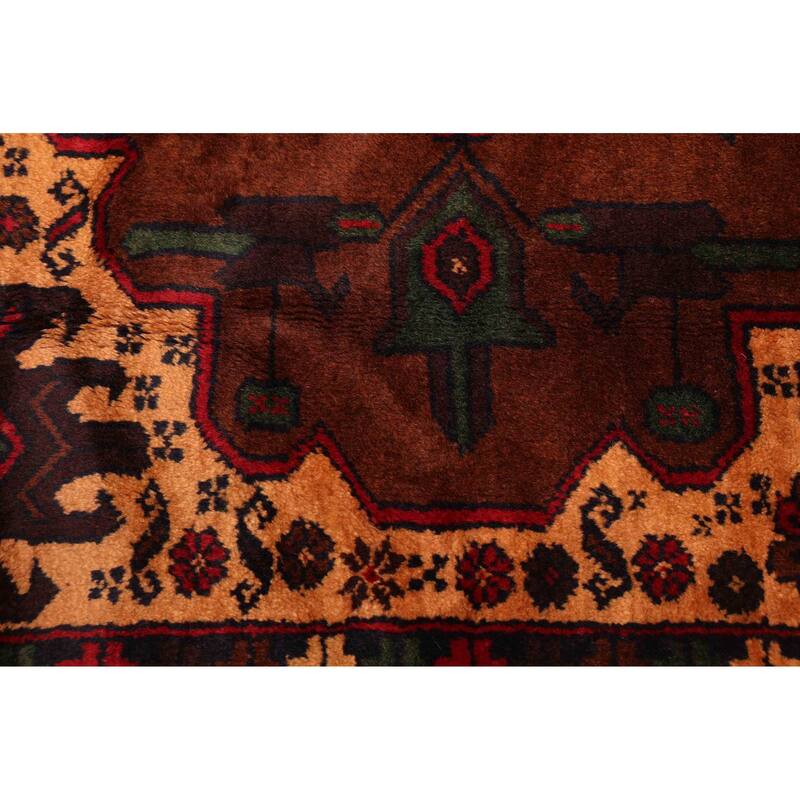 ECARPETGALLERY Hand-knotted Teimani Tan Wool Rug - 3'7 x 6'5