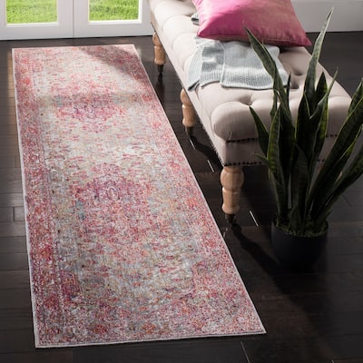 SAFAVIEH Valencia Felicidad Vintage Boho Oriental Polyester Rug