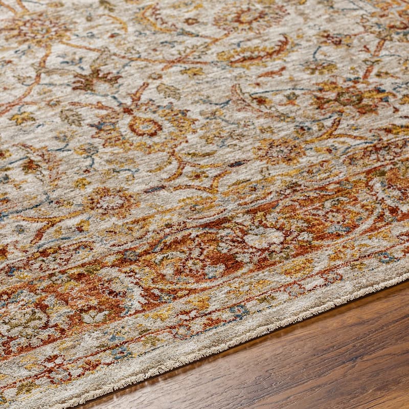 Livabliss Transitional Mona Lisa Medallion Area Rug