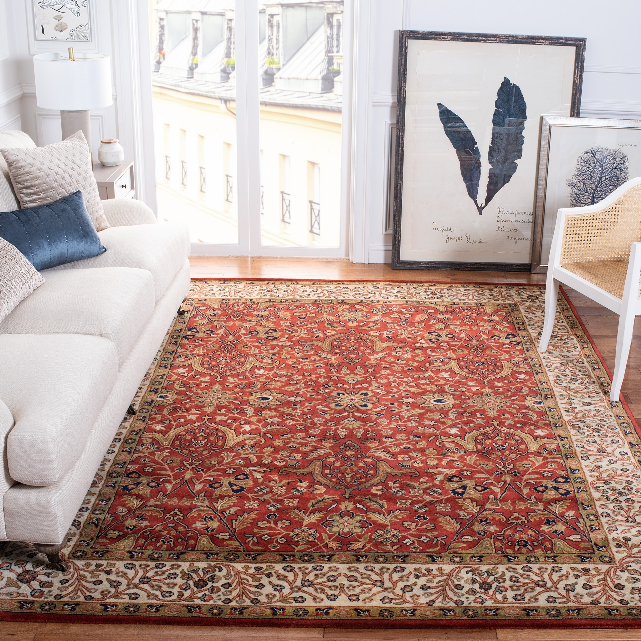 SAFAVIEH Handmade Persian Legend Hazbie Traditional Oriental Wool