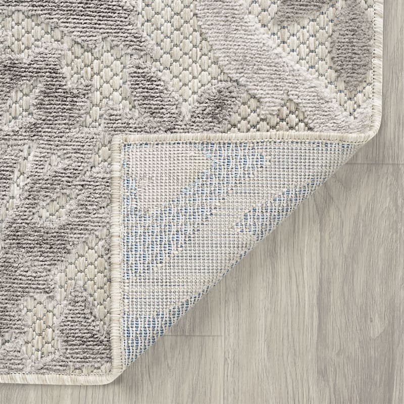 Origin Coastal Floral Indoor/Outdoor Area Rug
