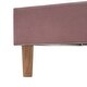 preview thumbnail 51 of 66, Velvet Upholstered Platform Bed Smart LED Bed Frame with Adjustable Height Headboard, Noise-Free Slat Support for Night's Sleep
