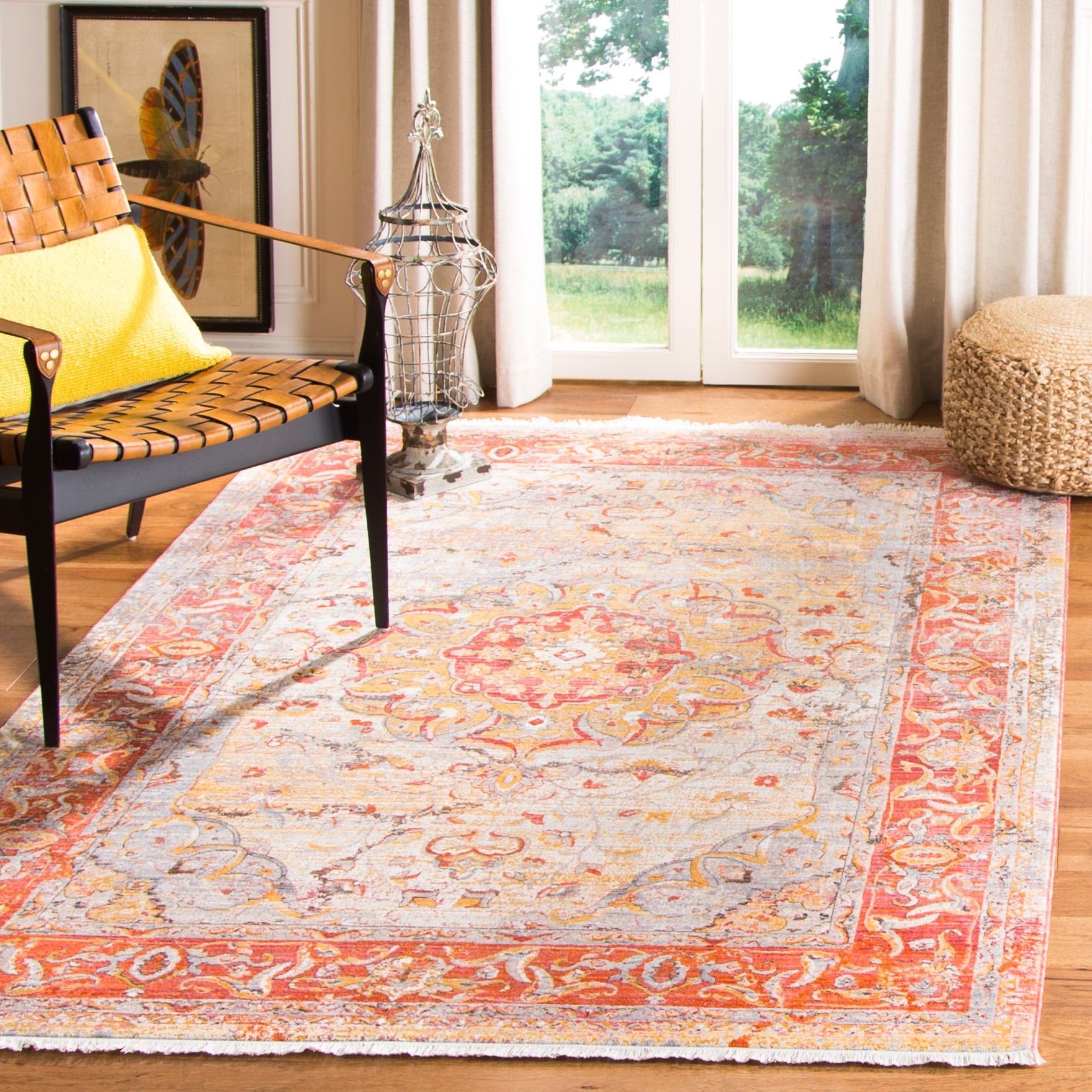 ラグ・カーペット Vintage iranian rug SAFAVIEH-Vintage-Persian-