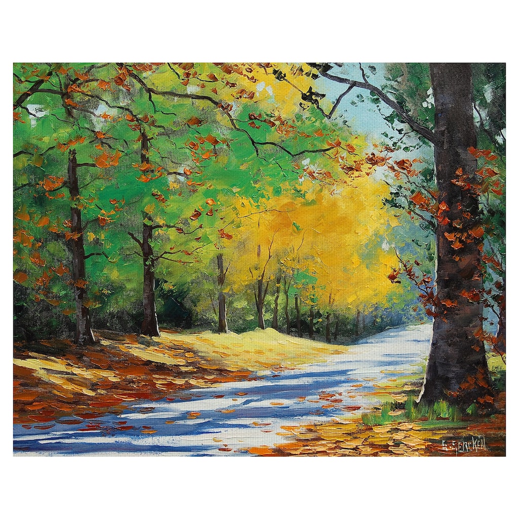 Vibrant Autumn by Graham Gercken Canvas Art Print