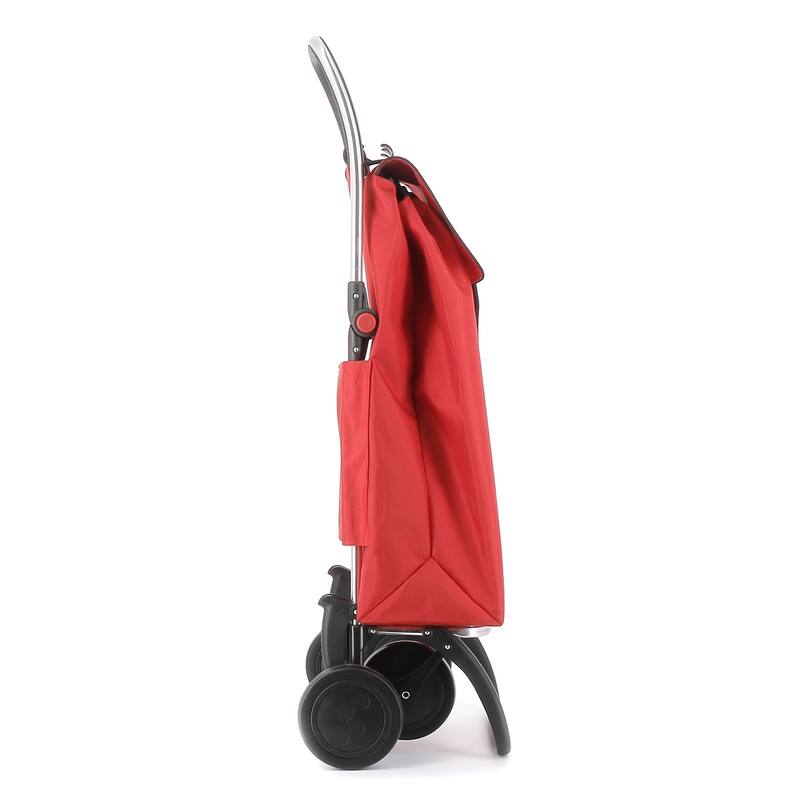 Rolser I-Max MF 4 Wheel Foldable Shopping Trolley - 15.35 in. W x 41.34 in. H x 12.6 in. D