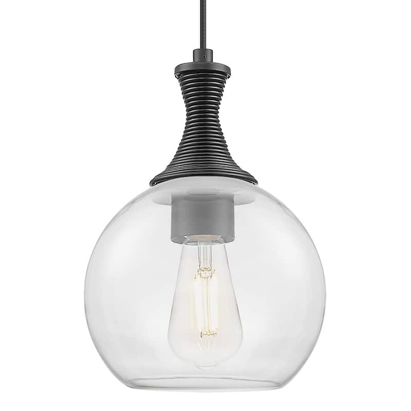 Innovations Lighting 415-1P-G122-8 Astor 8" Wide Cord Hung Mini - Matte Black