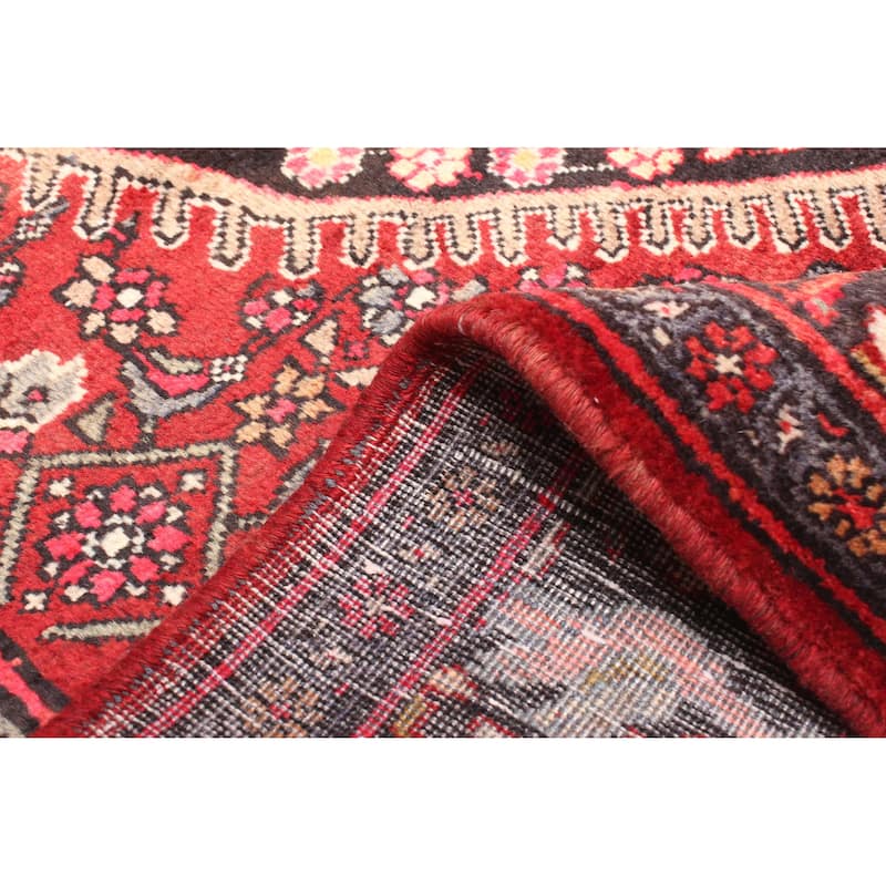 ECARPETGALLERY Hand-knotted Kayseri Red Wool Rug - 4'6 x 7'5