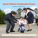 preview thumbnail 4 of 8, Kids Electric Ride On Wiggle Car for Toddlers Indoor/Outdoor Use - 29.1 x 13.4 x 16.1 in