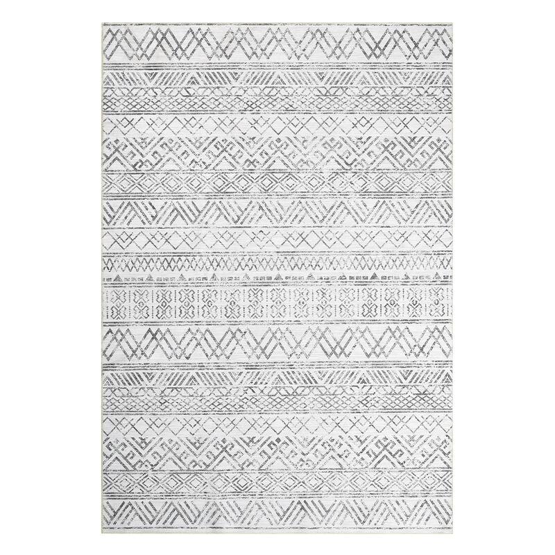 Garvee Boho Area Rug Moroccan Accent Rugs Geometric Distressed Carpet