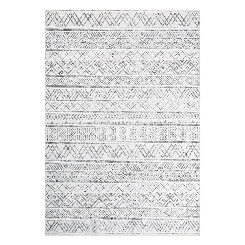 Garvee Boho Area Rug Moroccan Accent Rugs Geometric Distressed Carpet