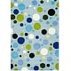 preview thumbnail 23 of 73, SAFAVIEH Handmade Soho Steina Dots N.Z. Wool Rug 3'6" x 5'6" - Blue/Multi