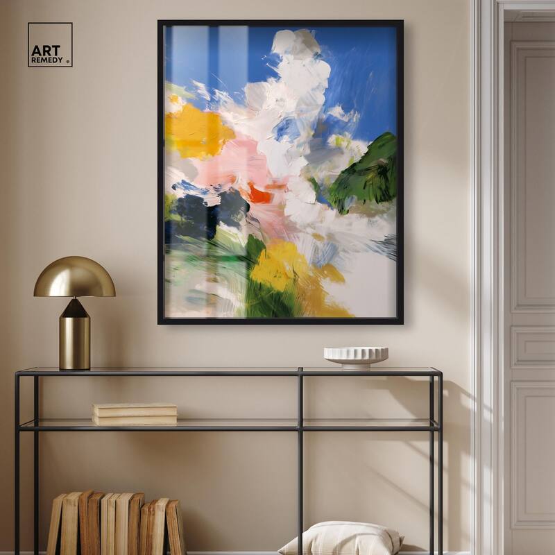 Clouds and Color II Shadowbox by Art Remedy