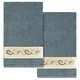 preview thumbnail 28 of 31, Authentic Hotel and Spa Turkish Cotton Mackenzie 2PC Bath Towel Set Teal