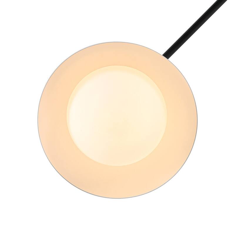 Ultra-Modern 4-Light Flower Bud Domed Semi-flush Mount - 44.9 in