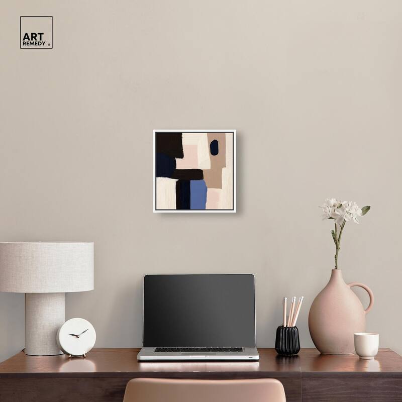 Blue Quietude II Canvas by Art Remedy