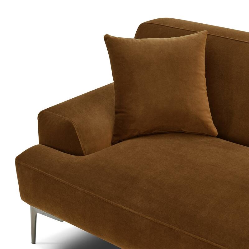 Mineta 92" Velvet Performance Fabric Sofa