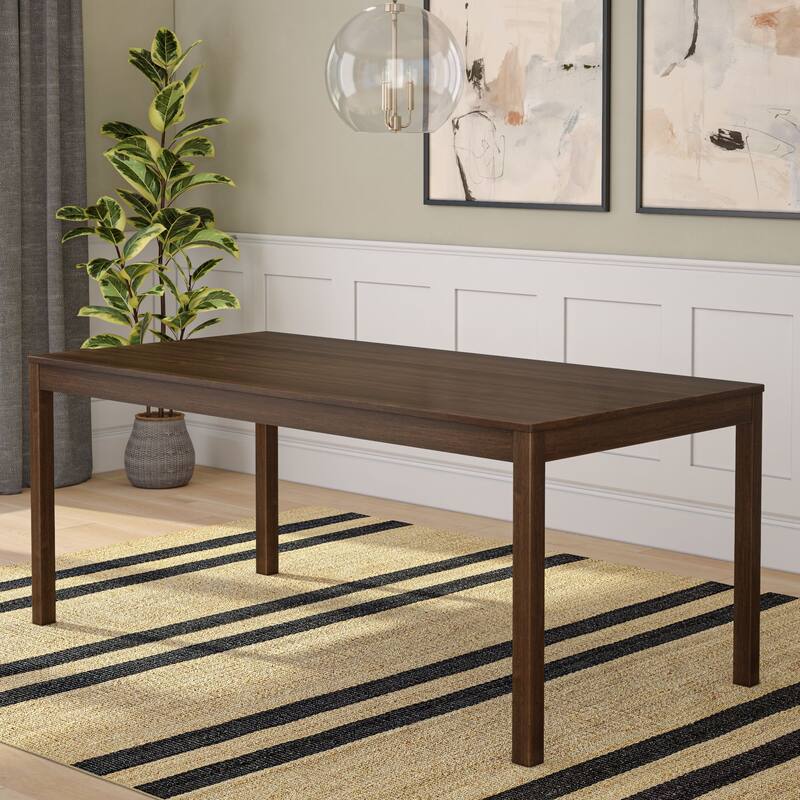 Rectangular 72" Dining Table - Walnut