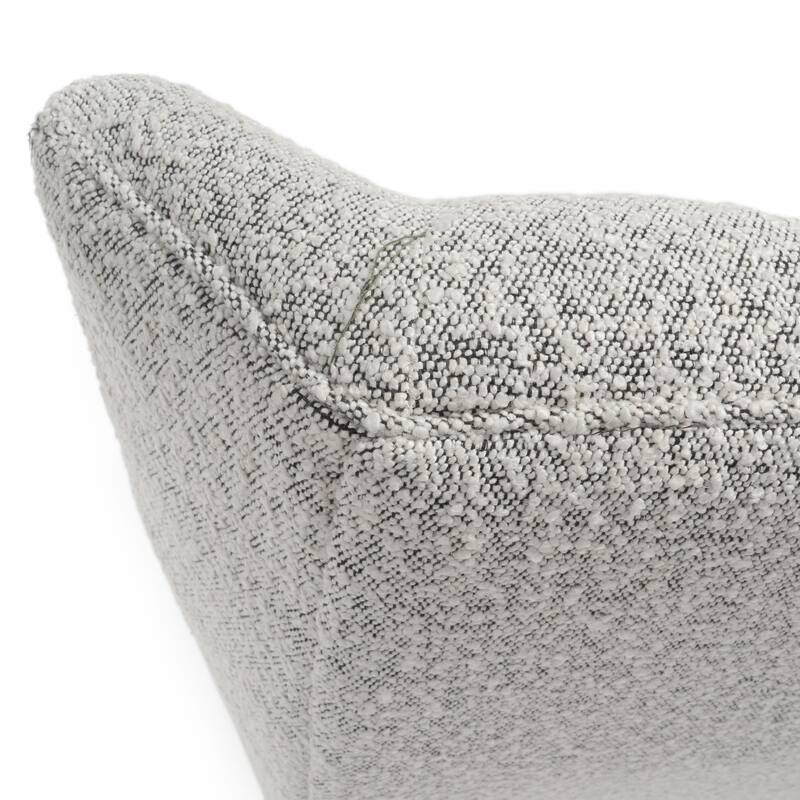 Gabor, Tufted Grey Accent Chair - 32 x 40 x 39