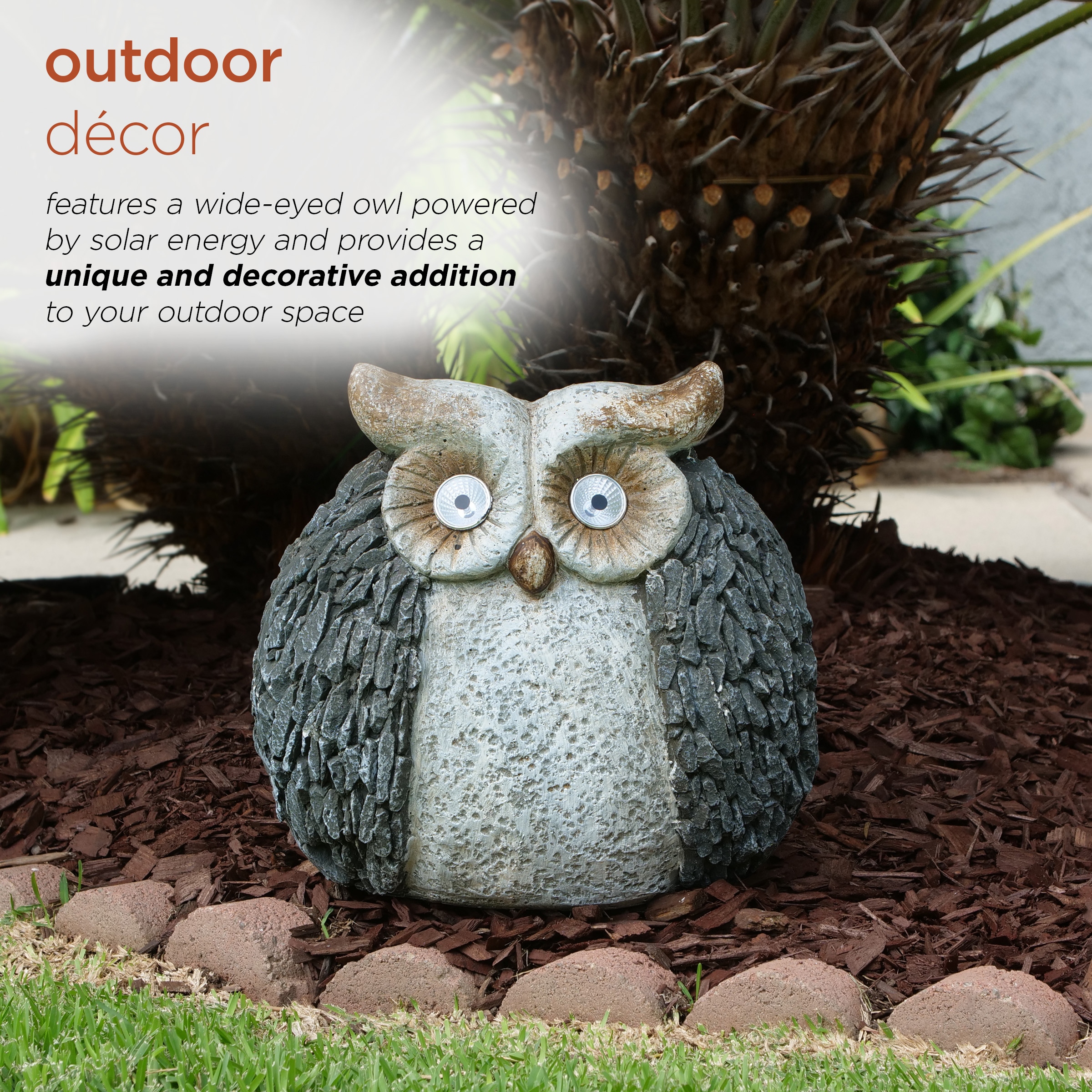 Solar garden owl online