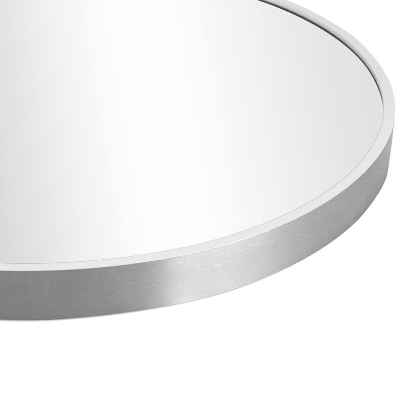 Arched-Top Metal Frame Bathroom Wall mirror