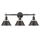Option Matte Black with Rubbed Bronze