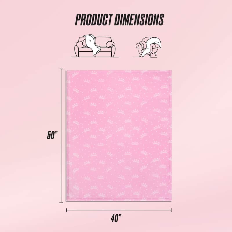 Juicy Couture Plush Baby Throw Blankets