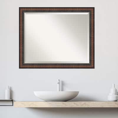 Caleb Brown Beveled Framed Bathroom Vanity Wall Mirror - Caleb Brown
