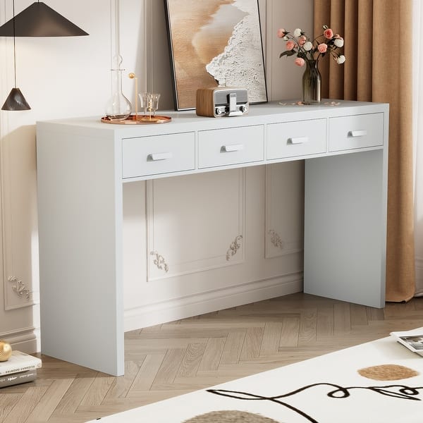 console table dressing Table, Small Console Tables for Entryway，31
