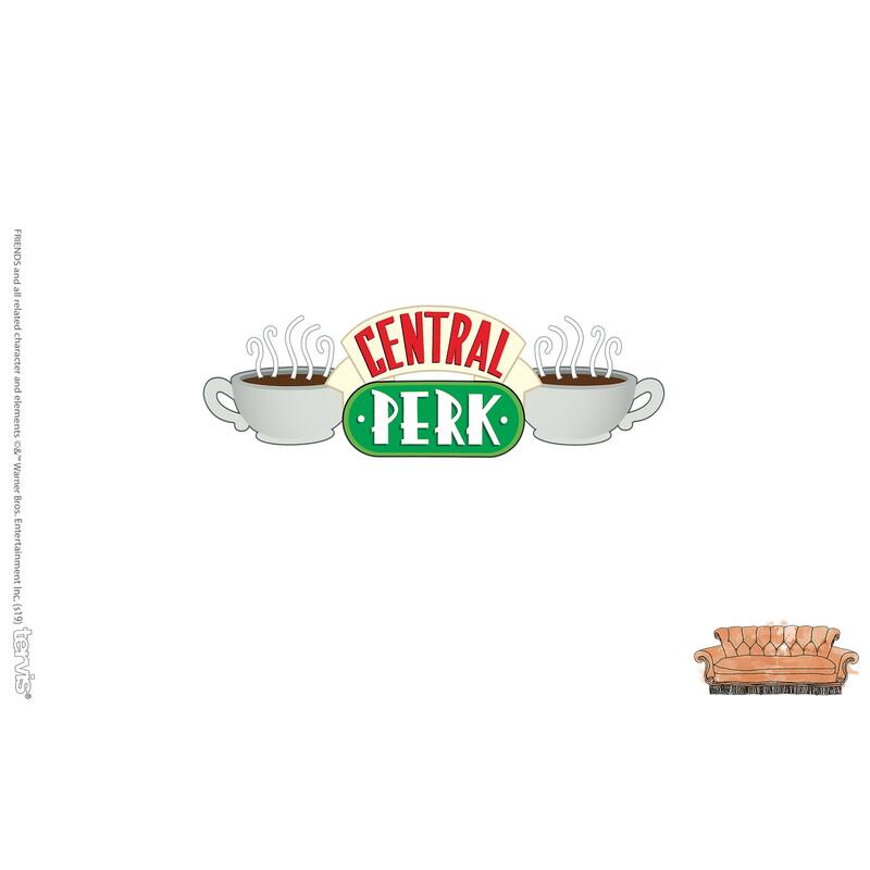 Tervis Friends Central Perk Made in USA Double Walled Insulated Travel Tumbler, Classic
