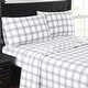 preview thumbnail 18 of 26, London Fog Solid and Printed Cotton Flannel Sheet Set Collection