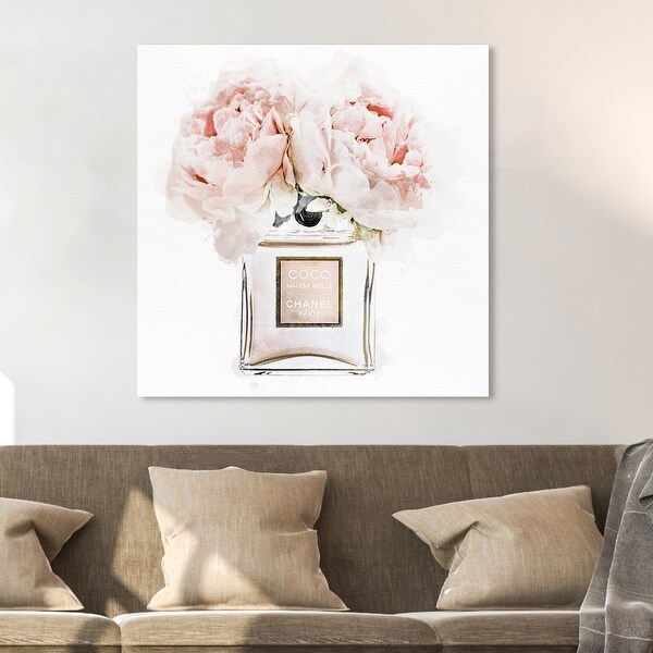 Oliver Gal 30x30cm キャンバス Dawn Morning Bouquet Peach Oliver-Gal-Fashion-and-Glam-