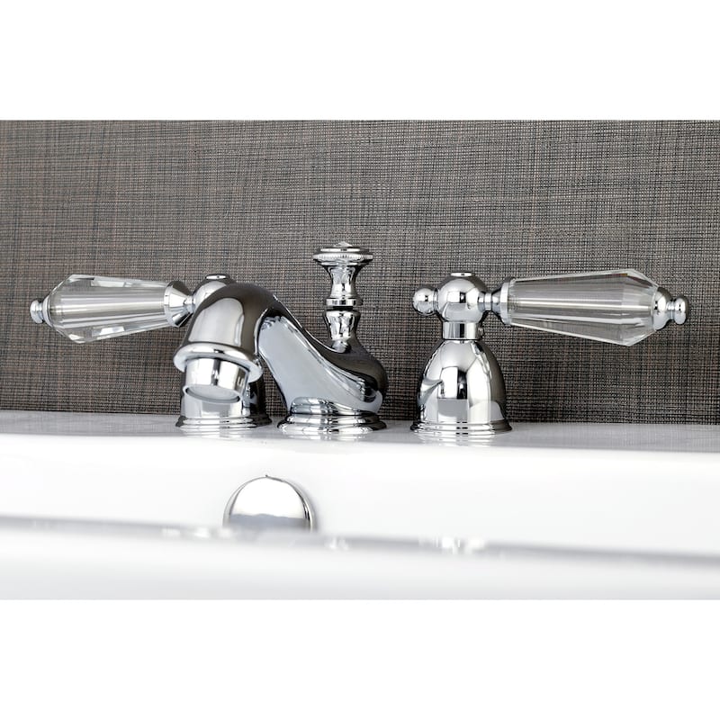 Kingston Brass Wilshire 1.2 GPM Widespread Bathroom Faucet with Pop-Up