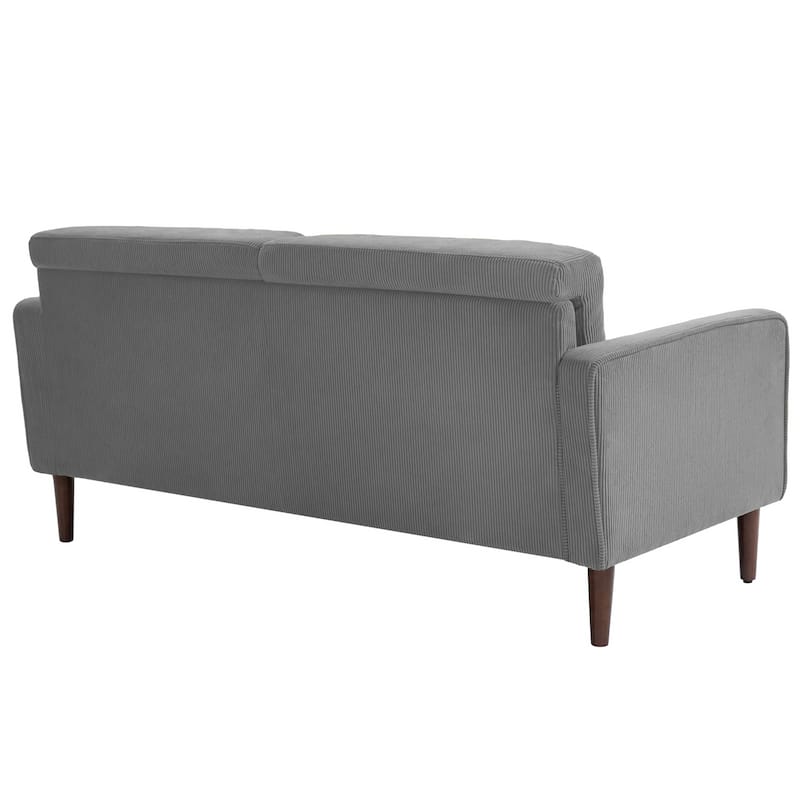 63.3"W Living Room Corduroy Loveseat Sofa