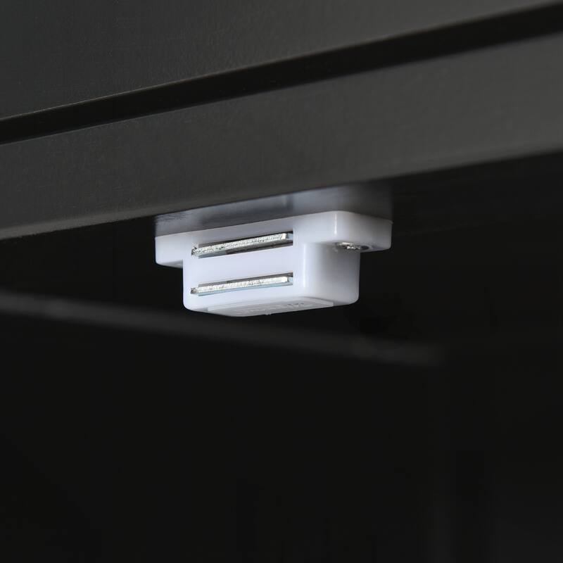 Kitchen Island Cart with Solid Wood Top and Locking Wheels