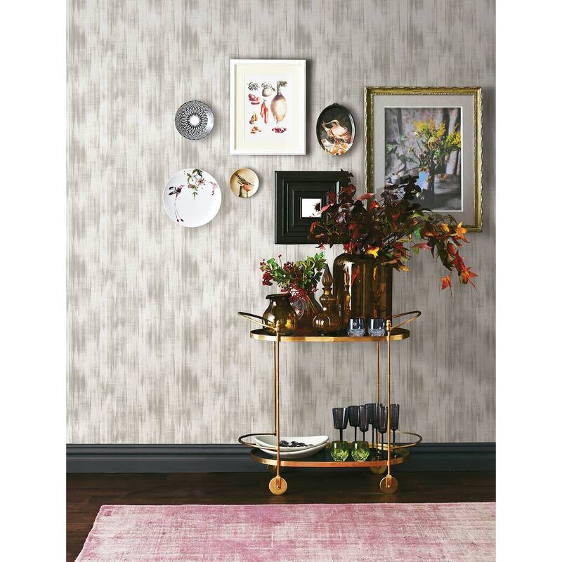 A-Street Prints Marvel Grey Ripple Wallpaper