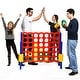 preview thumbnail 33 of 31, Costway Jumbo 4-to-Score 4 in A Row Giant Game Set for Family - See Description