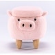 preview thumbnail 10 of 8, Home 2 Office Animal Kids Pig Storage Ottoman