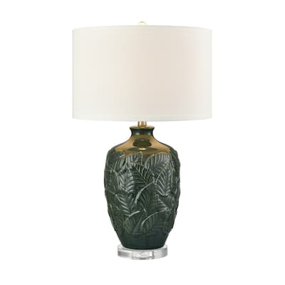 Elk Home Goodell 27.5'' High 1-Light Table Lamp - Green Glaze