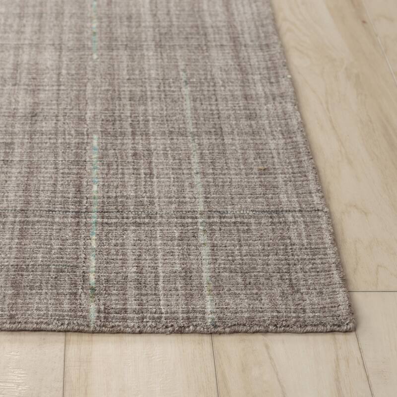 Alora Decor Chic Hand Loomed Abstract Lined Rug
