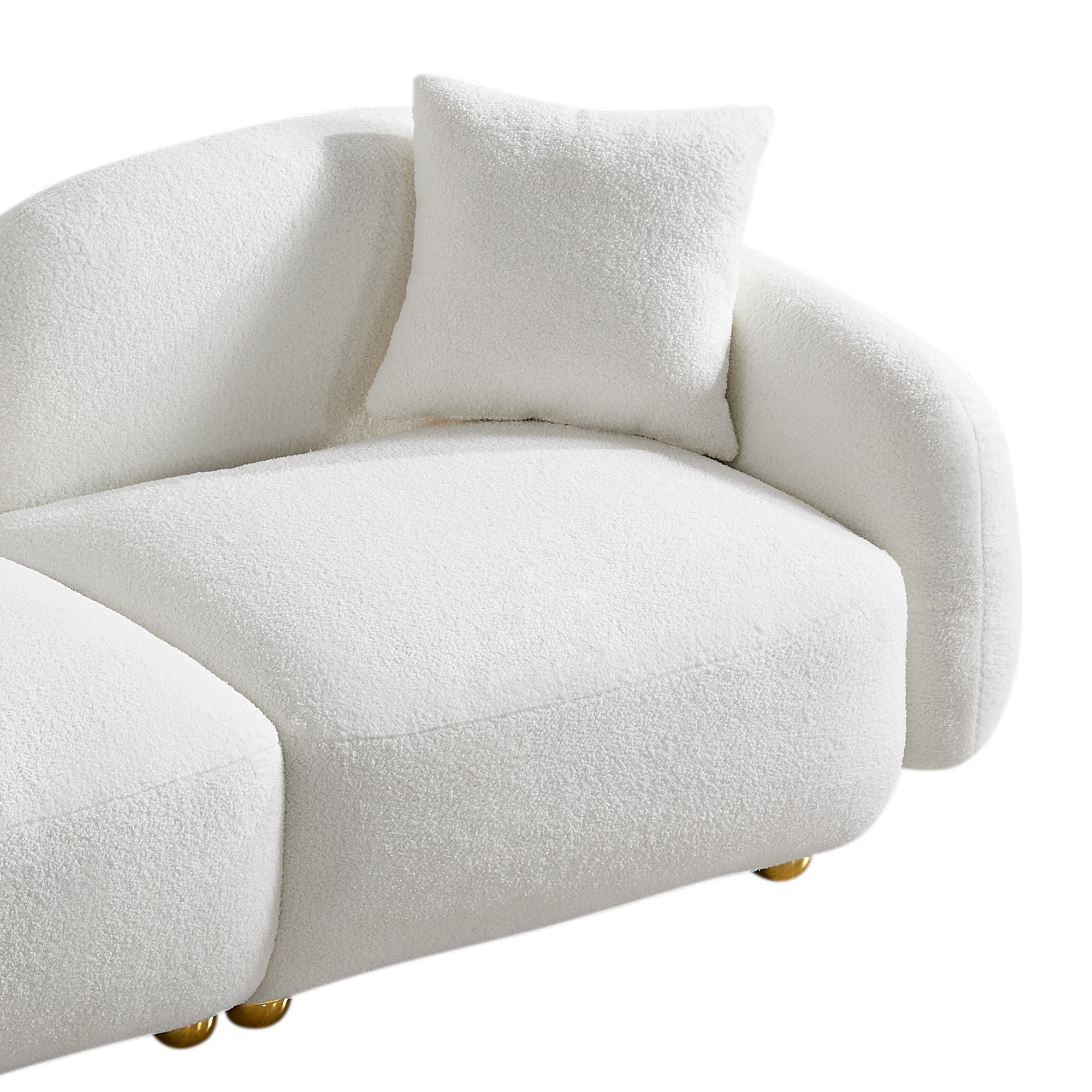 Plush shop loveseat chair