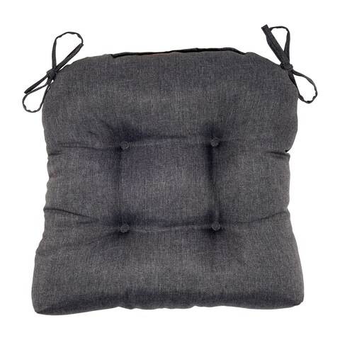 Haven Way Solid Tufted Chair Cushion Set