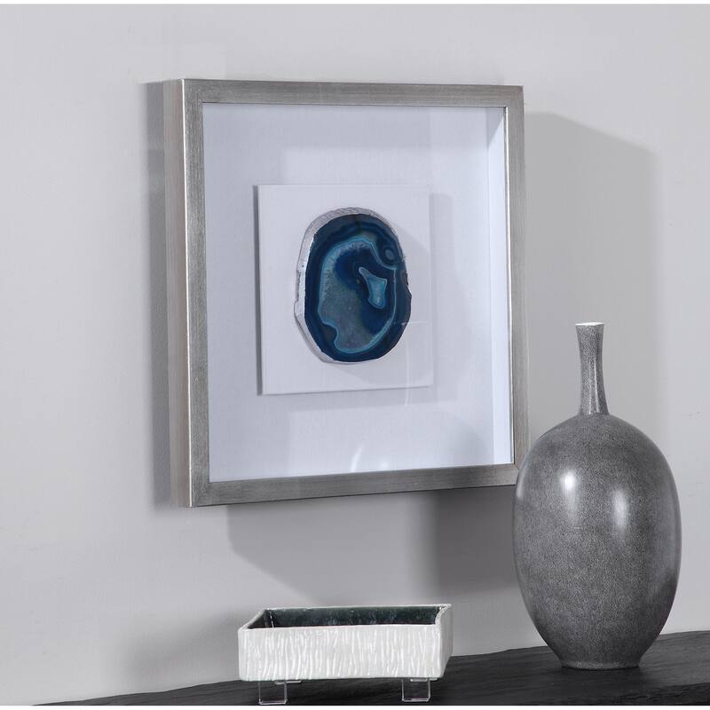 Uttermost 04226 Kalia 19-3/4" x 19-3/4" Framed Decorative Panel