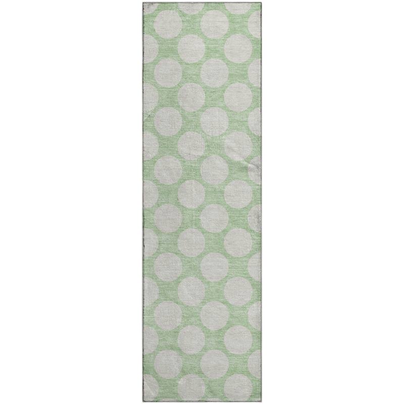 Premium Washable Super Soft Modern Polka Dots Mayfield Rug