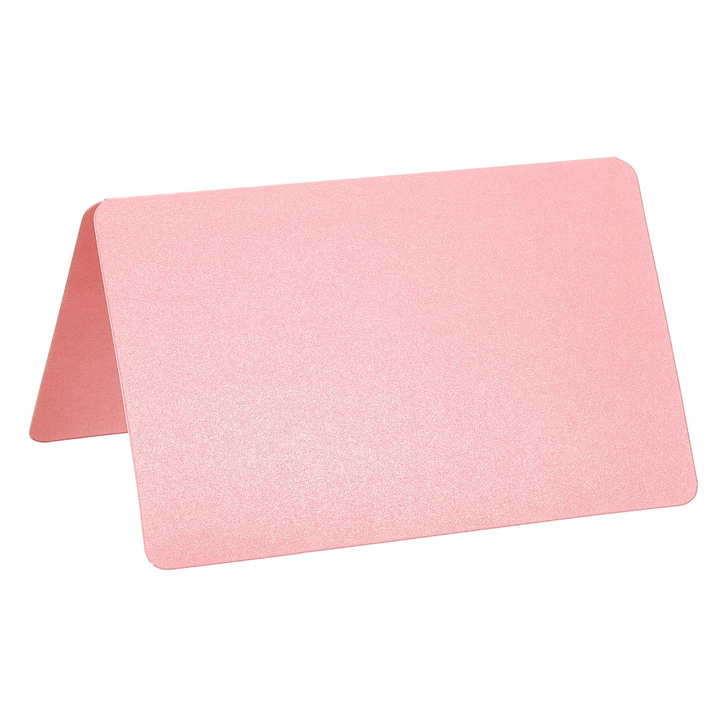 Blank Greeting Cards,50Pcs Favor Decor Foldable Card Pearlescent Paper