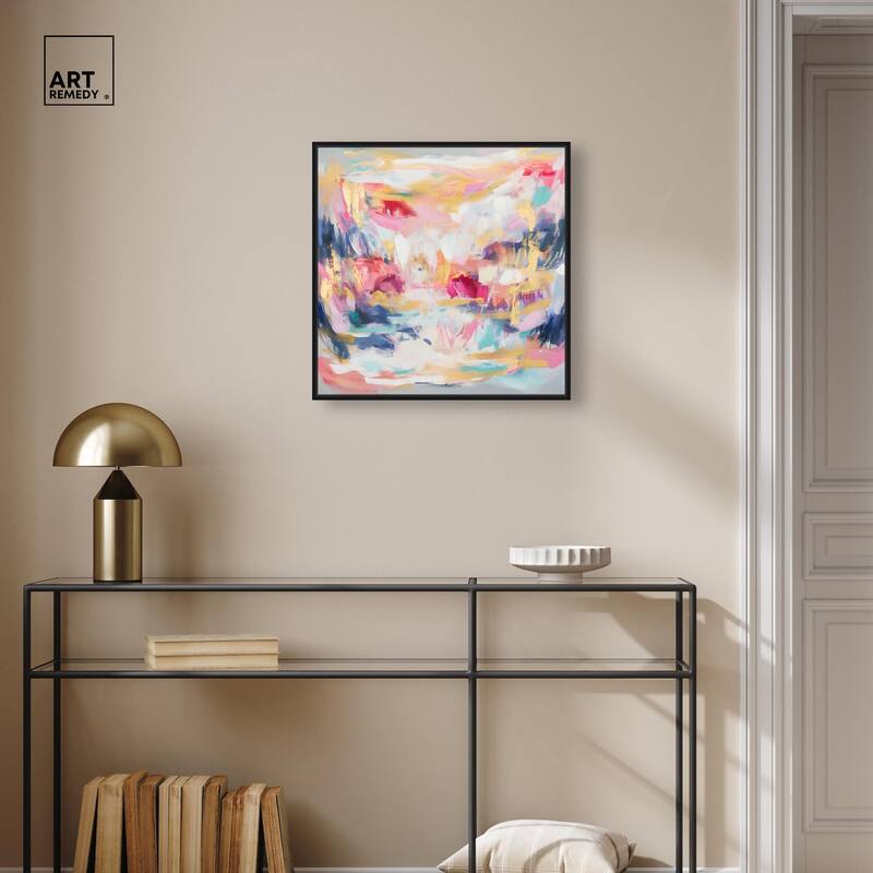 Balipink II Canvas by Art Remedy