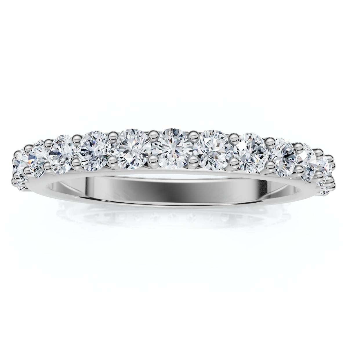 Bliss Diamond 1/2Ct Diamond Anniversary Wedding Ring Gold Lab Grown EF/VS