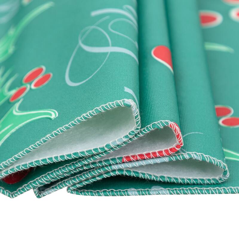 Ray Star Happy Christmas tablecloth Festival