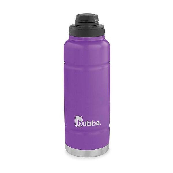 Shop Bubba 2035151 Vacuum Insulated Stainless Steel Water Bottle 40 Oz Juicy Grape On Sale Overstock 30504654