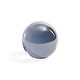 preview thumbnail 10 of 9, Decorative Crystal Glass Balls, Set of 2 3.5" - Smoke