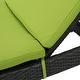 preview thumbnail 38 of 187, Salem Outdoor Wicker Adjustable Chaise Lounge with Cushion by Christopher Knight Home